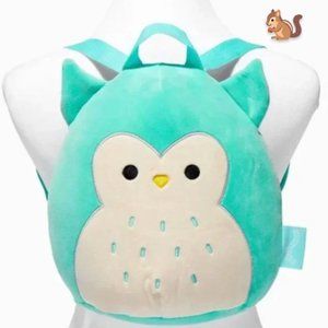 Squishmallows Winston The Owl 12 inch Plush Mini Backpack